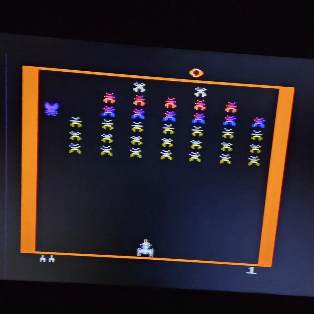 Atari 2600 Galaxian Game Cartridge Tested Working - Authentic Retro Gaming